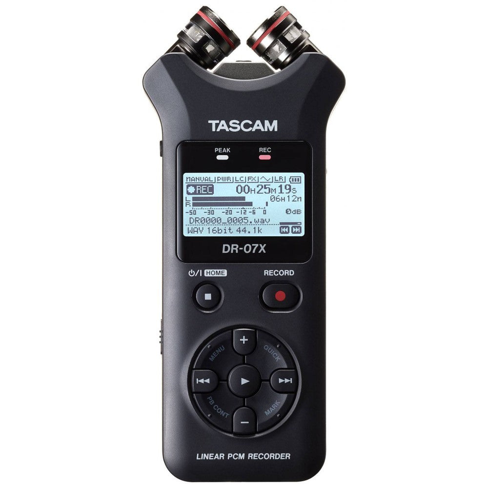 TASCAM DR-07X Stereo Handheld Recorder