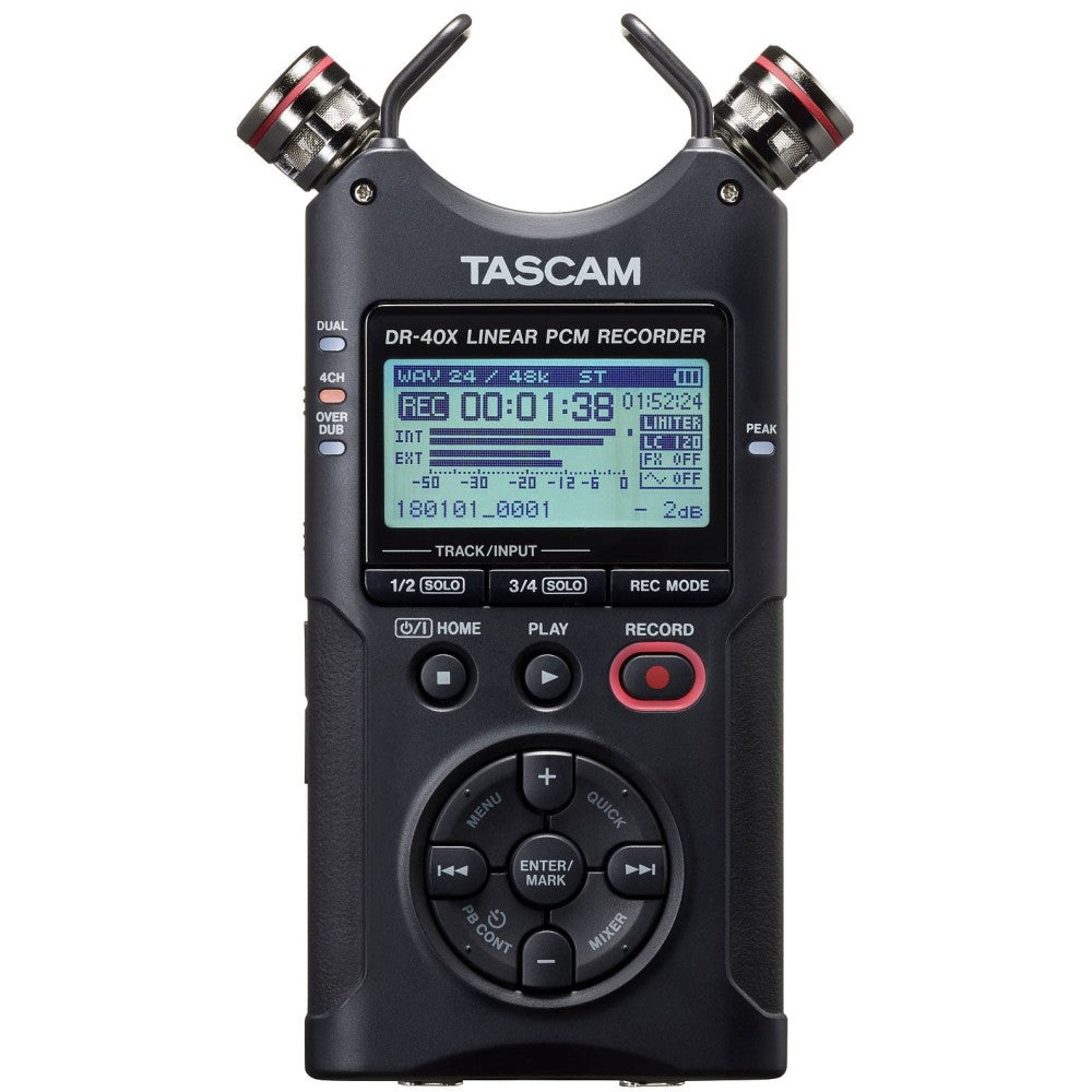 TASCAM DR-40X 4-Track Portable Recorder