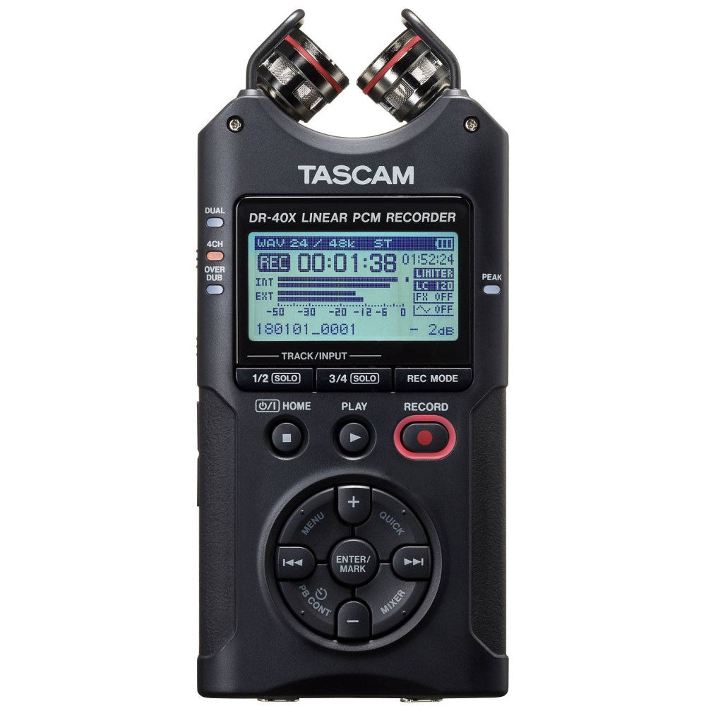 TASCAM DR-40X Registratore portatile a 4 tracce