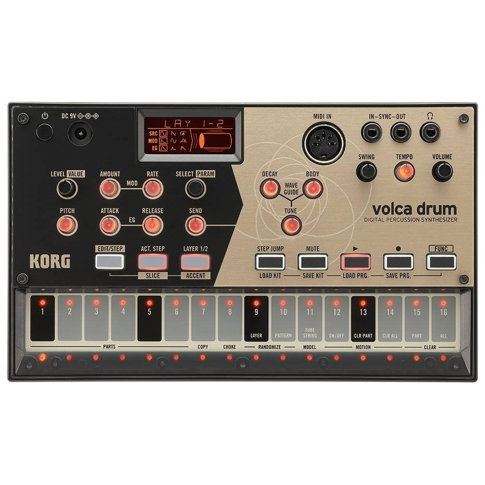KORG VOLCA DRUM Sintetizzatore di suoni di batteria e percussioni