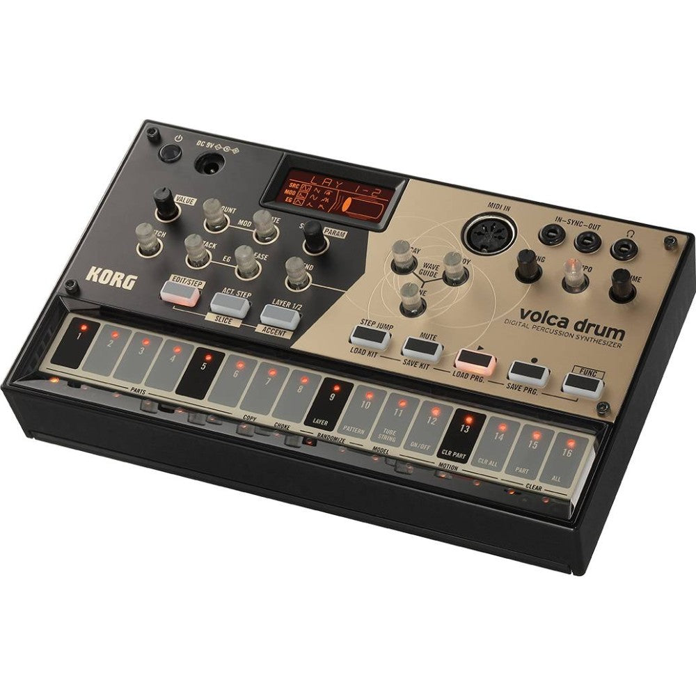 KORG VOLCA DRUM Sintetizador de sonidos de batería y percusión