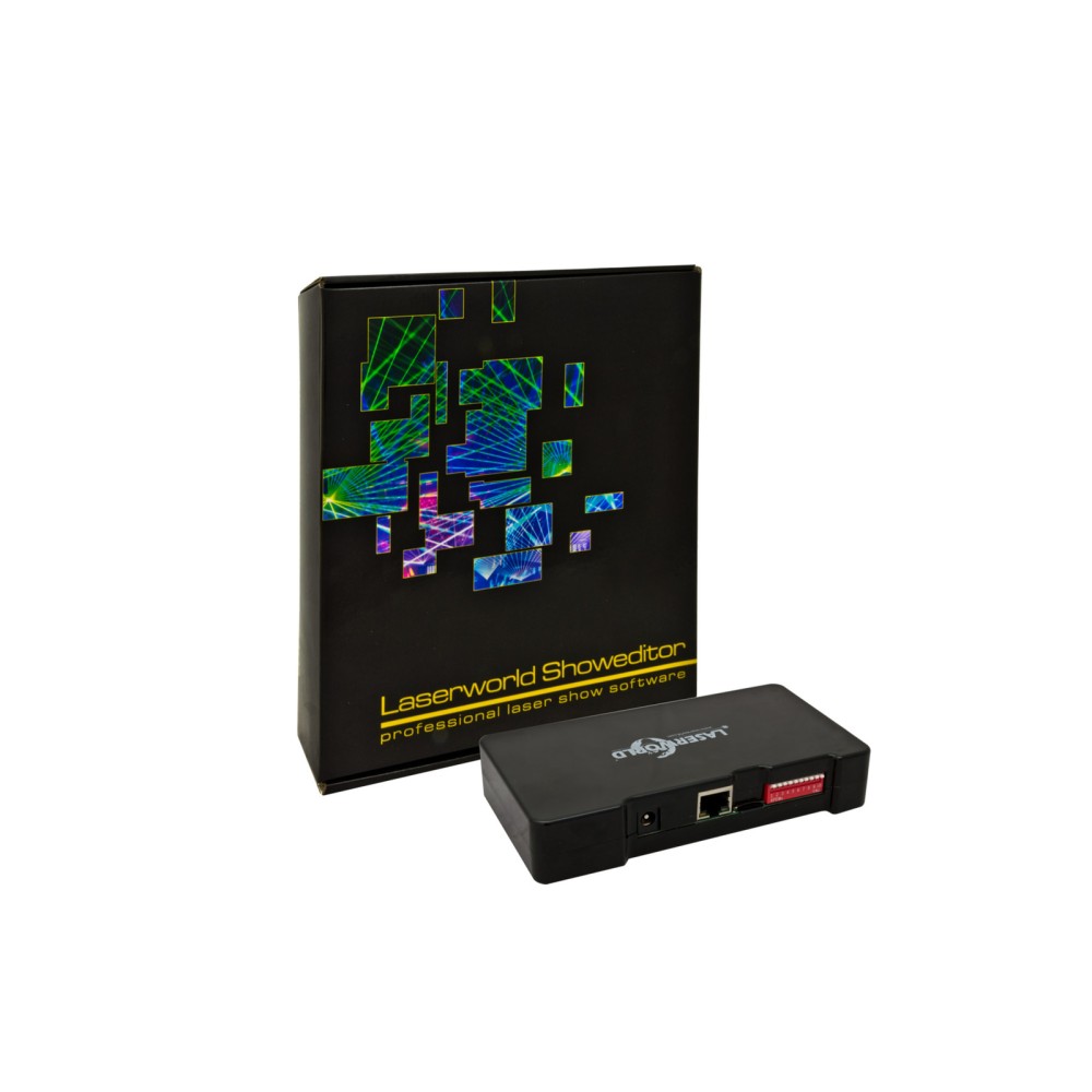 LASERWORLD SHOWEDITOR SET Software di controllo laser con interfaccia