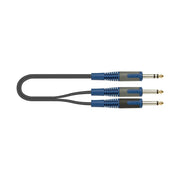 QUIK LOK - RKSA/100-1 Cavo adattatore da jack stereo a 2 jack mono