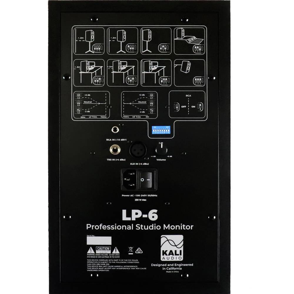 KALI AUDIO LP-6 Monitor da Studio Attivo da 6,5"