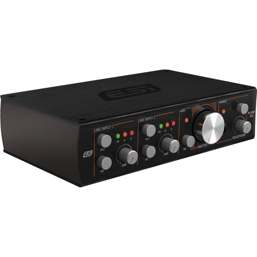 ESI PLANET 22X Tarjeta de audio Dante de 2 canales