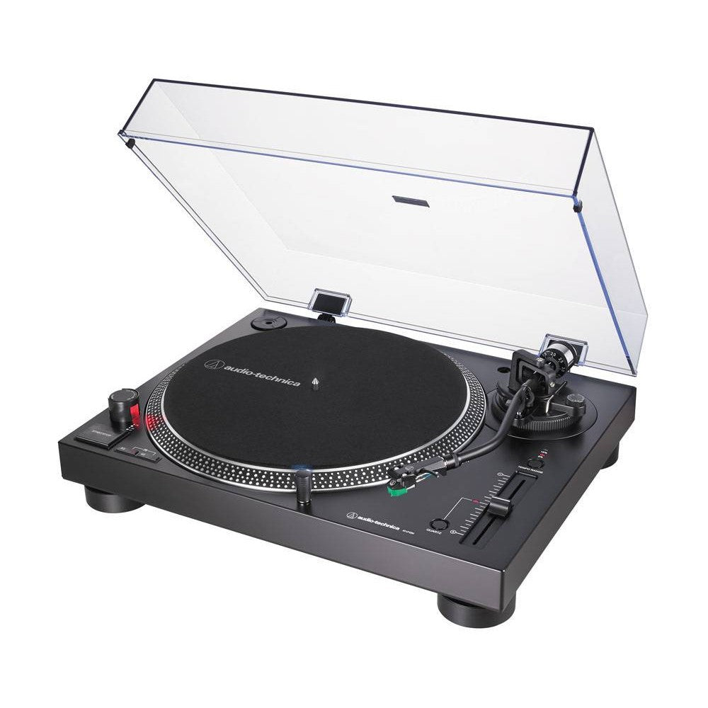 AUDIO TECHNICA AT-LP120X BLACK Giradischi manuale a trazione diretta