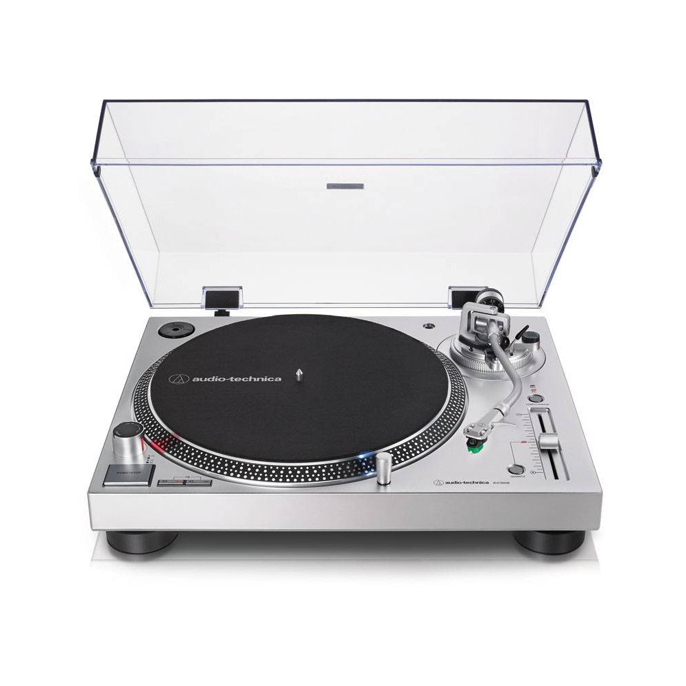 AUDIO TECHNICA AT-LP120X SILVER Tocadiscos manual con tracción directa