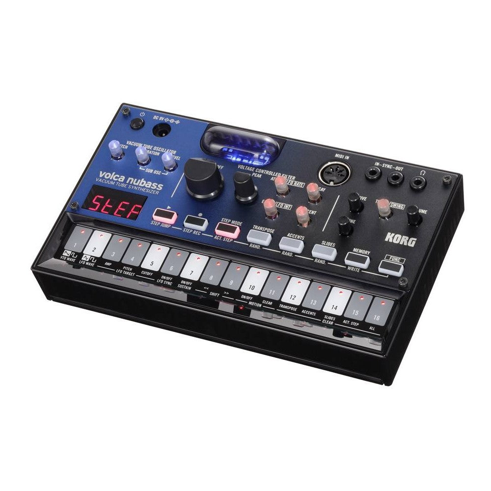 KORG VOLCA NUBASS Sintetizador analógico con oscilador de válvulas