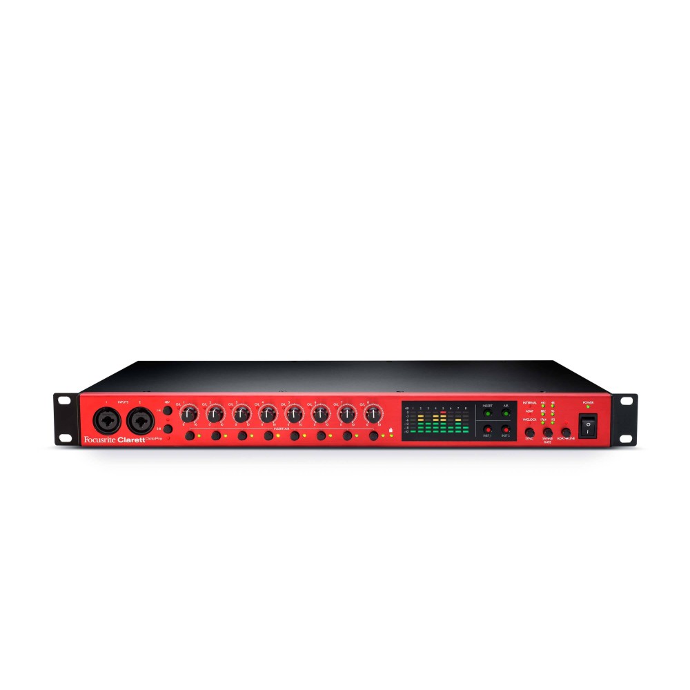 FOCUSRITE CLARETT OCTOPRE Preamplificador de micrófono de 8 canales