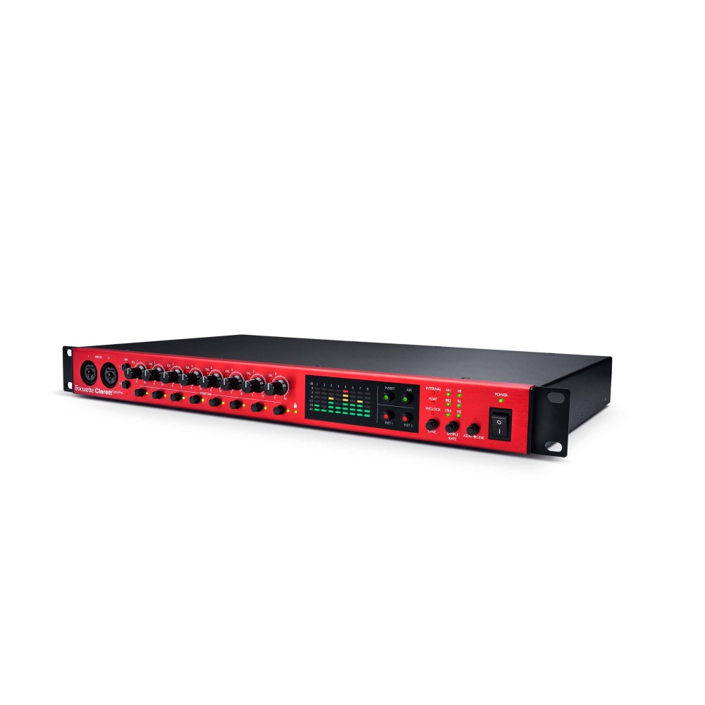 FOCUSRITE CLARETT OCTOPRE Preamplificador de micrófono de 8 canales
