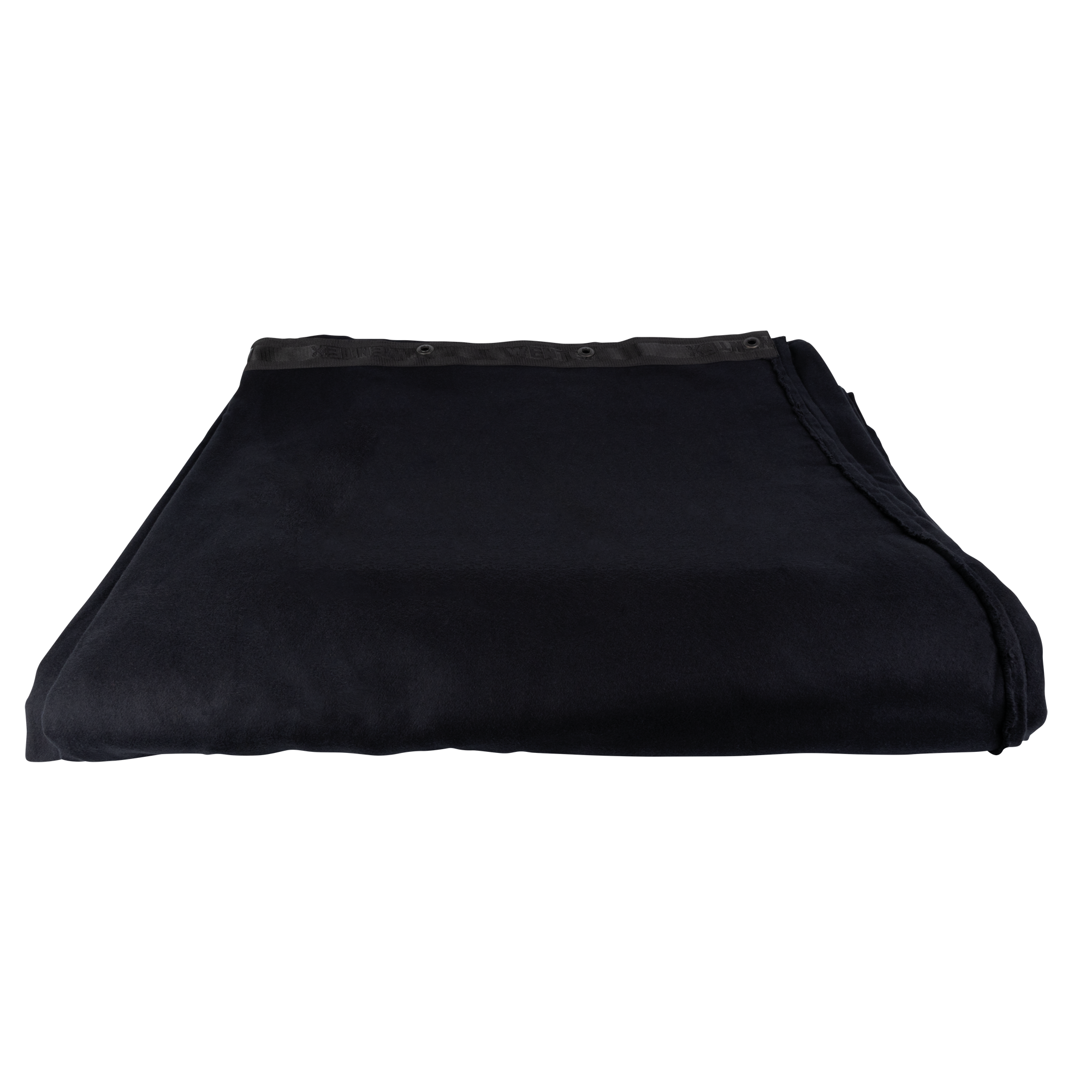 WENTEX Backdrop Stagemolton 320 g/m² 3,5m, 3m Nero - 300 x 350 cm (L x A) - non plissettato
