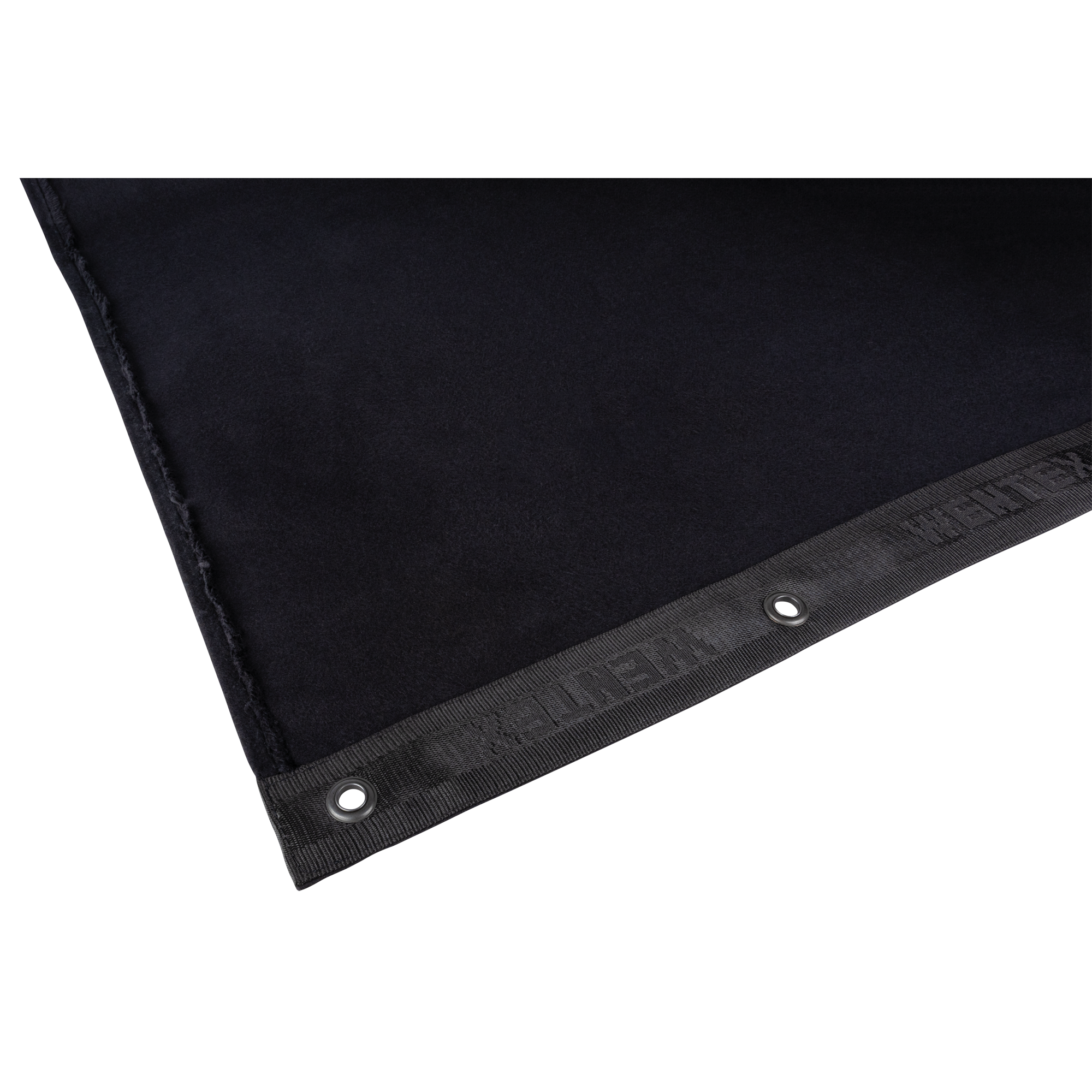 WENTEX Backdrop Stagemolton 320 g/m² 4m, 3m Nero - 300 x 400 cm (L x A) - non plissettato