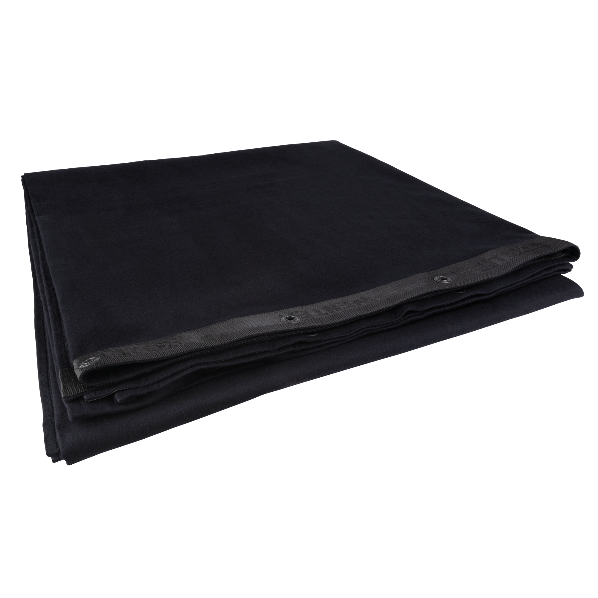WENTEX Backdrop Stagemolton 320 g/m² 6m, 3m Nero - 300 x 600 cm (L x A) - non plissettato