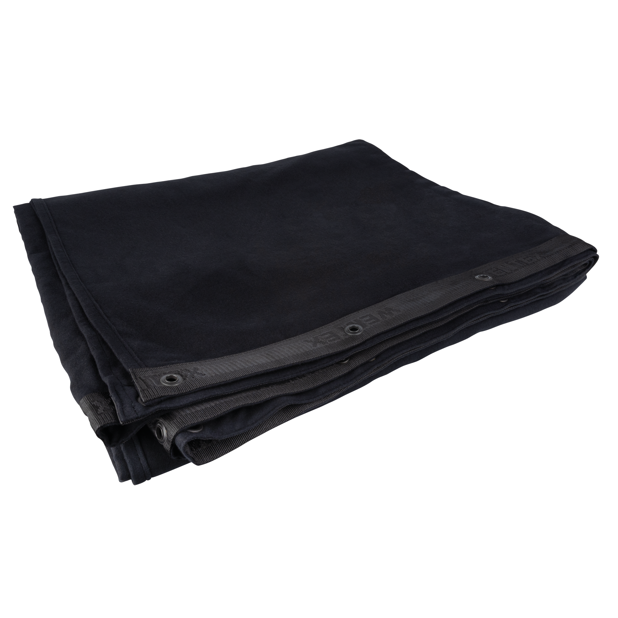 WENTEX Backdrop Stagemolton 320 g/m² 3m, 6m Nero - 600 x 300 cm (L x A) - non plissettato