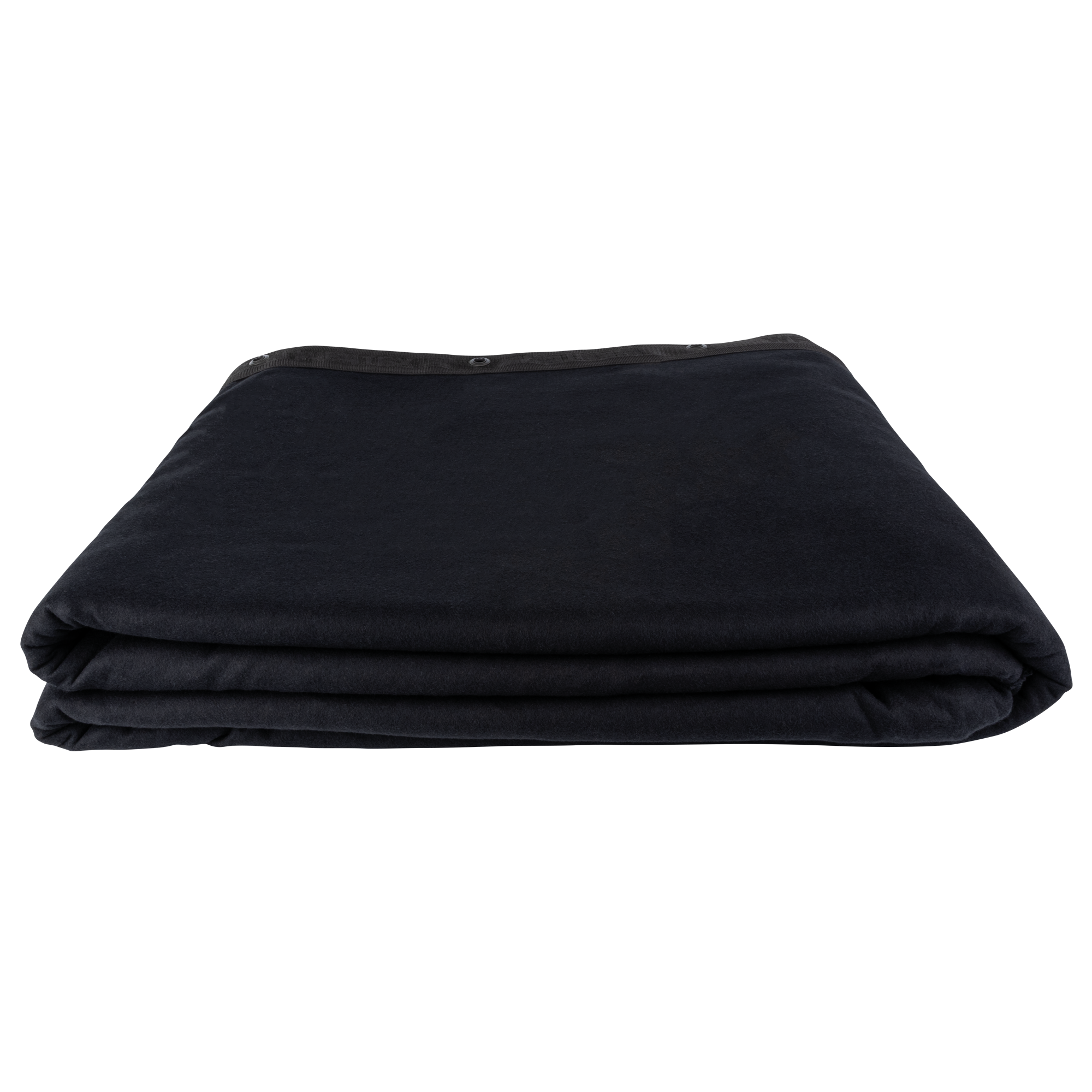 WENTEX Backdrop Stagemolton 320 g/m² 4m, 6m Nero - 600 x 400 cm (L x A) - non plissettato