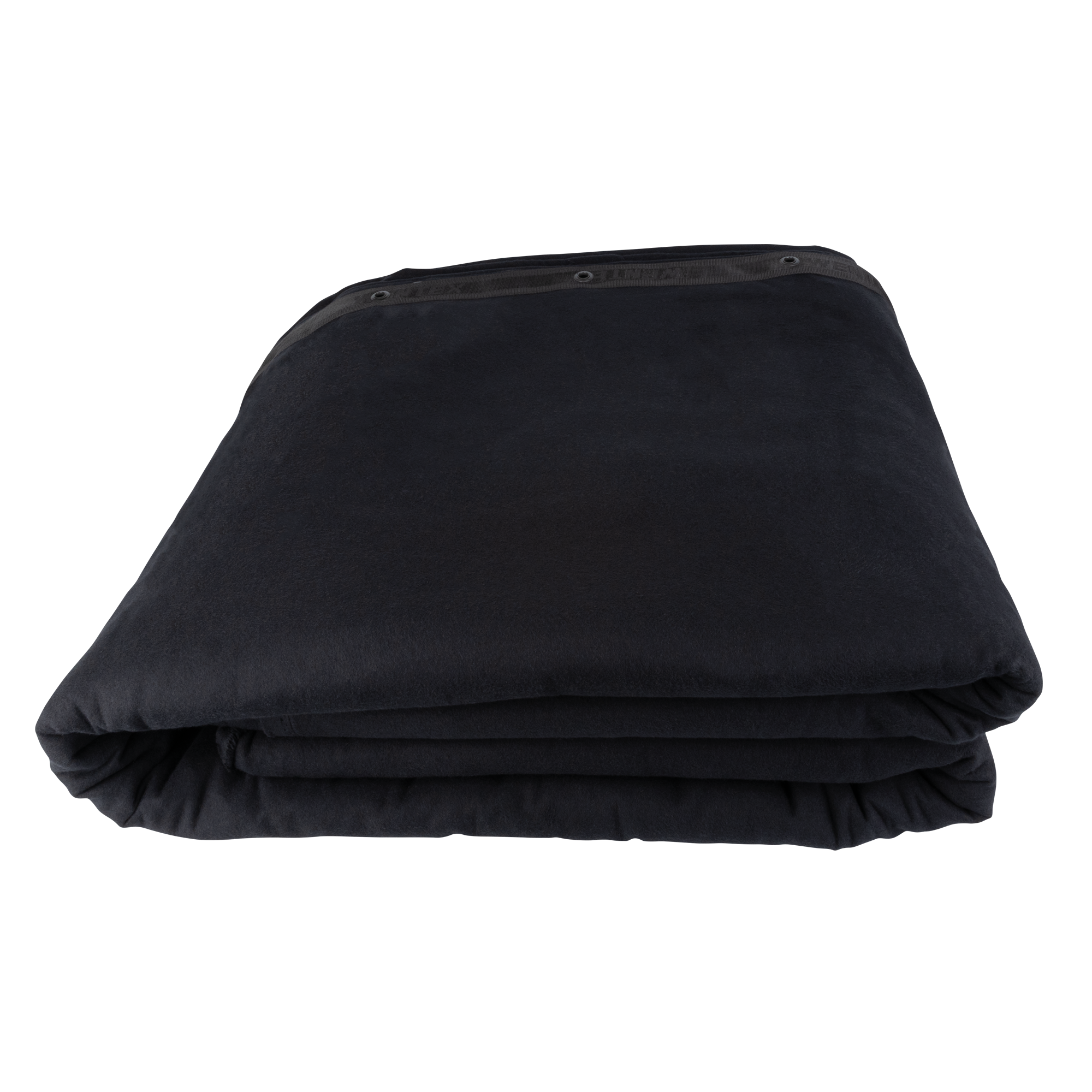 WENTEX Backdrop Stagemolton 320 g/m² 6m, 6m Nero - 600 x 600 cm (L x A) - non plissettato