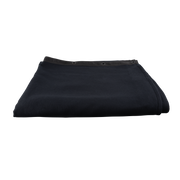 WENTEX Sound-absorbing Backdrop 500 g/m² 3m Nero - 300 x 300 cm (L x A) - non plissettato