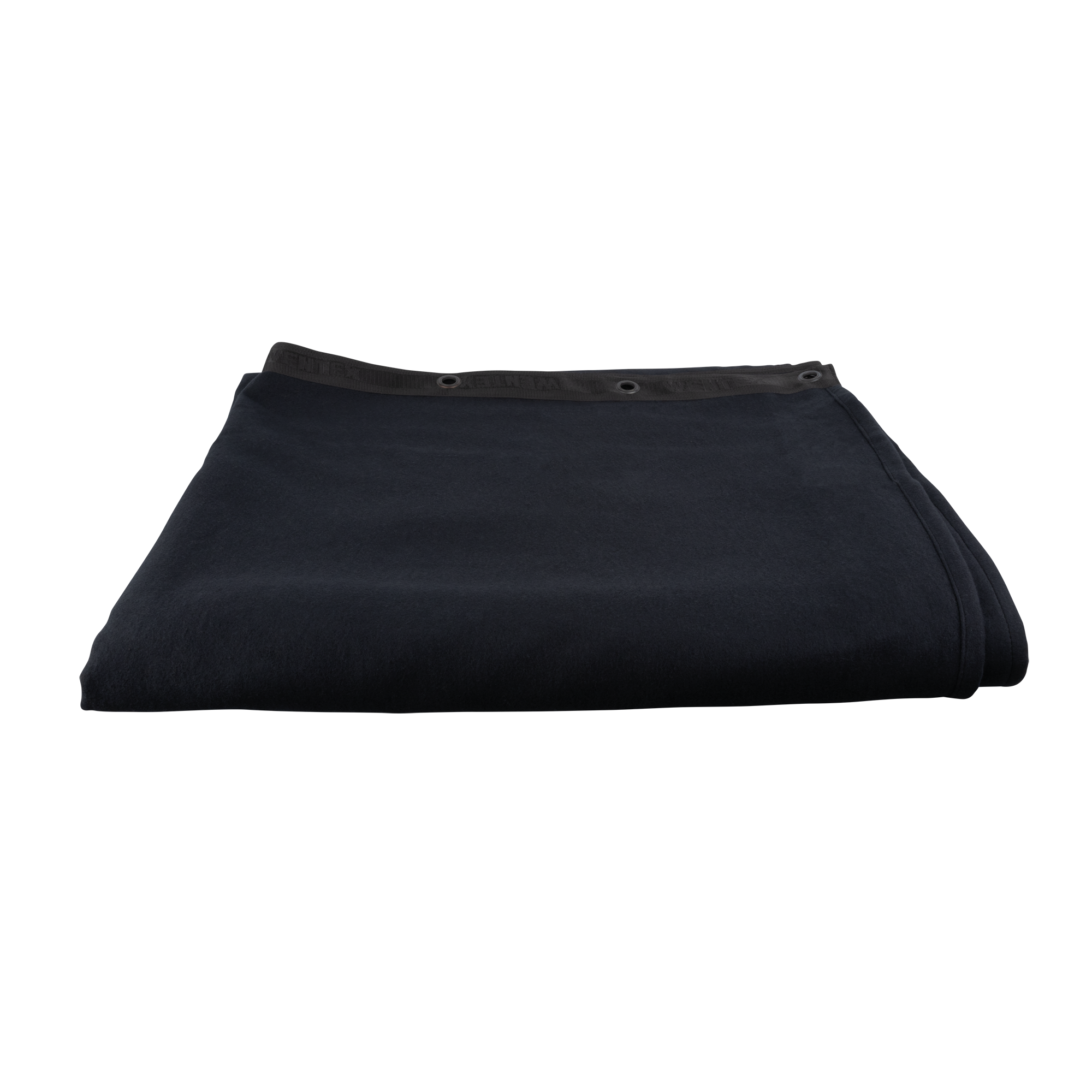 WENTEX Sound-absorbing Backdrop 500 g/m² 3m Nero - 300 x 300 cm (L x A) - non plissettato