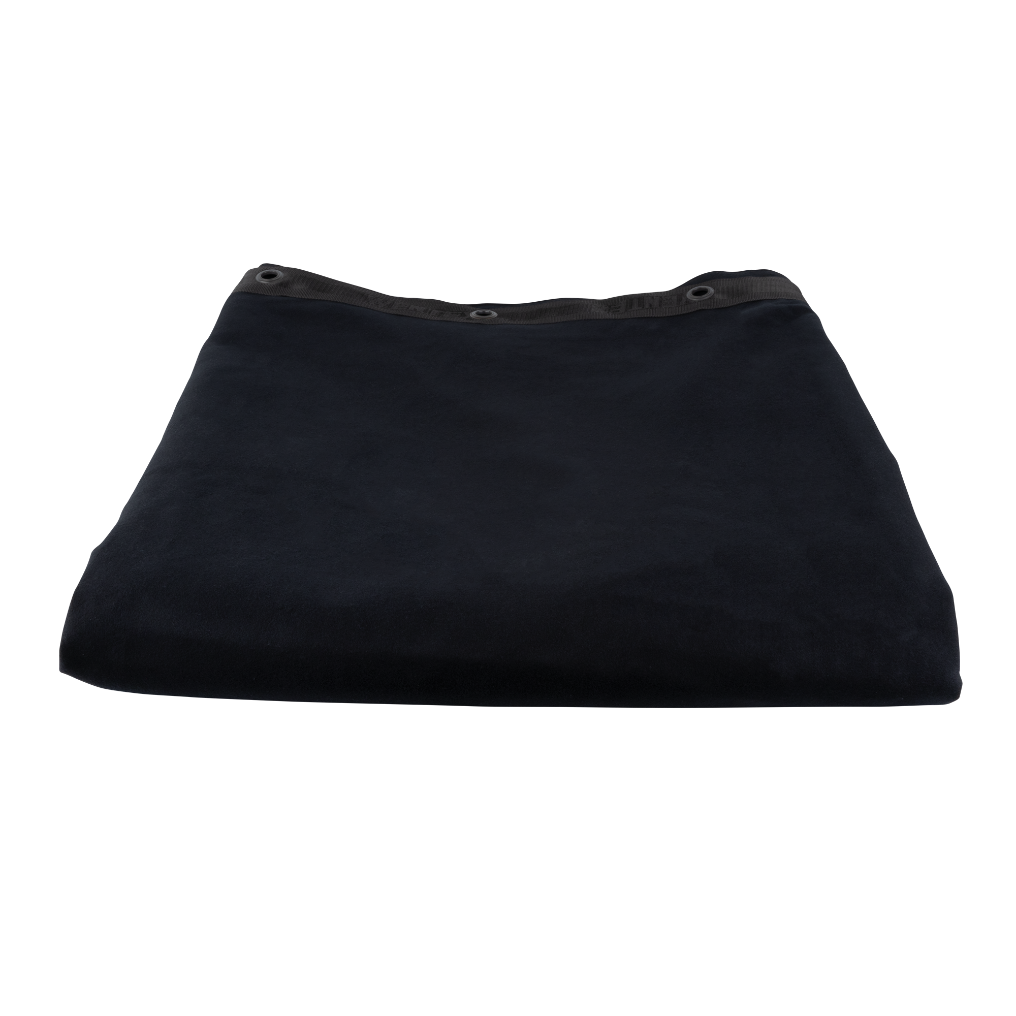 WENTEX Sound-absorbing Backdrop 500 g/m² 5m Nero - 300 x 500 cm (L x A) - non plissettato