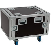 ROADINGER RACK PROFI KM 8U Flightcase PRO per unità da 483 mm