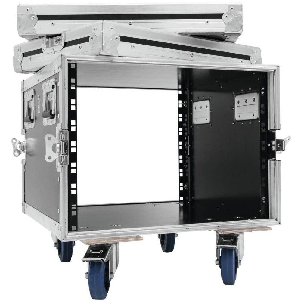 ROADINGER RACK PROFI KM 6U Flightcase PRO per unità da 483 mm