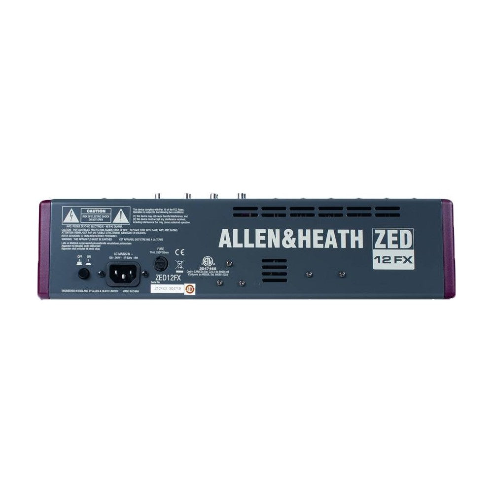 ALLEN & HEATH ZED-12FX Mixer con effetti