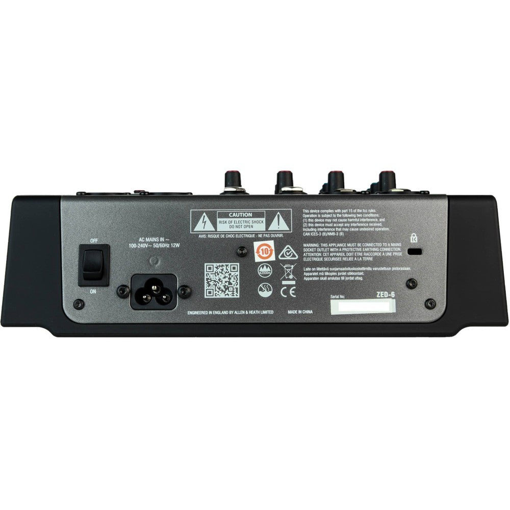 ALLEN & HEATH ZED 6 Mixer analogico