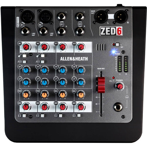 ALLEN & HEATH ZED 6 Mesa de mezclas analógica