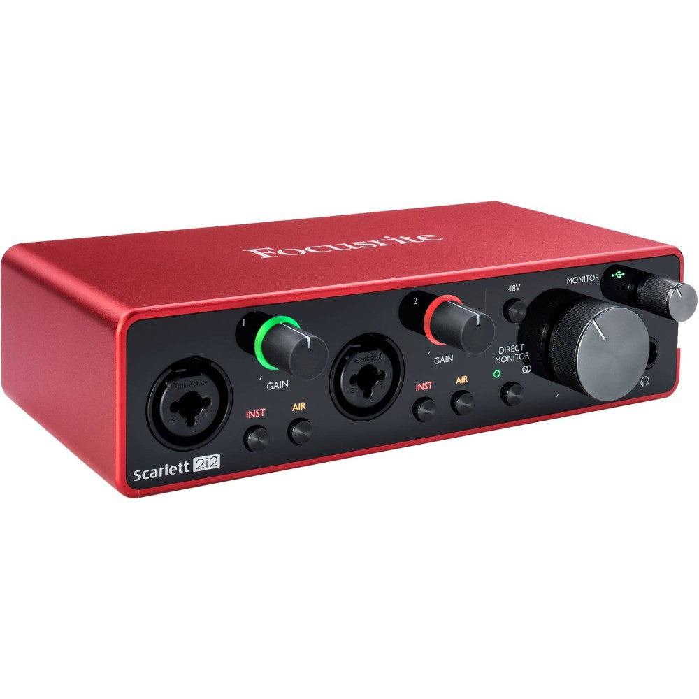 FOCUSRITE SCARLETT 2i2 3RD GEN Interfaccia audio USB C 2-in, 2-out