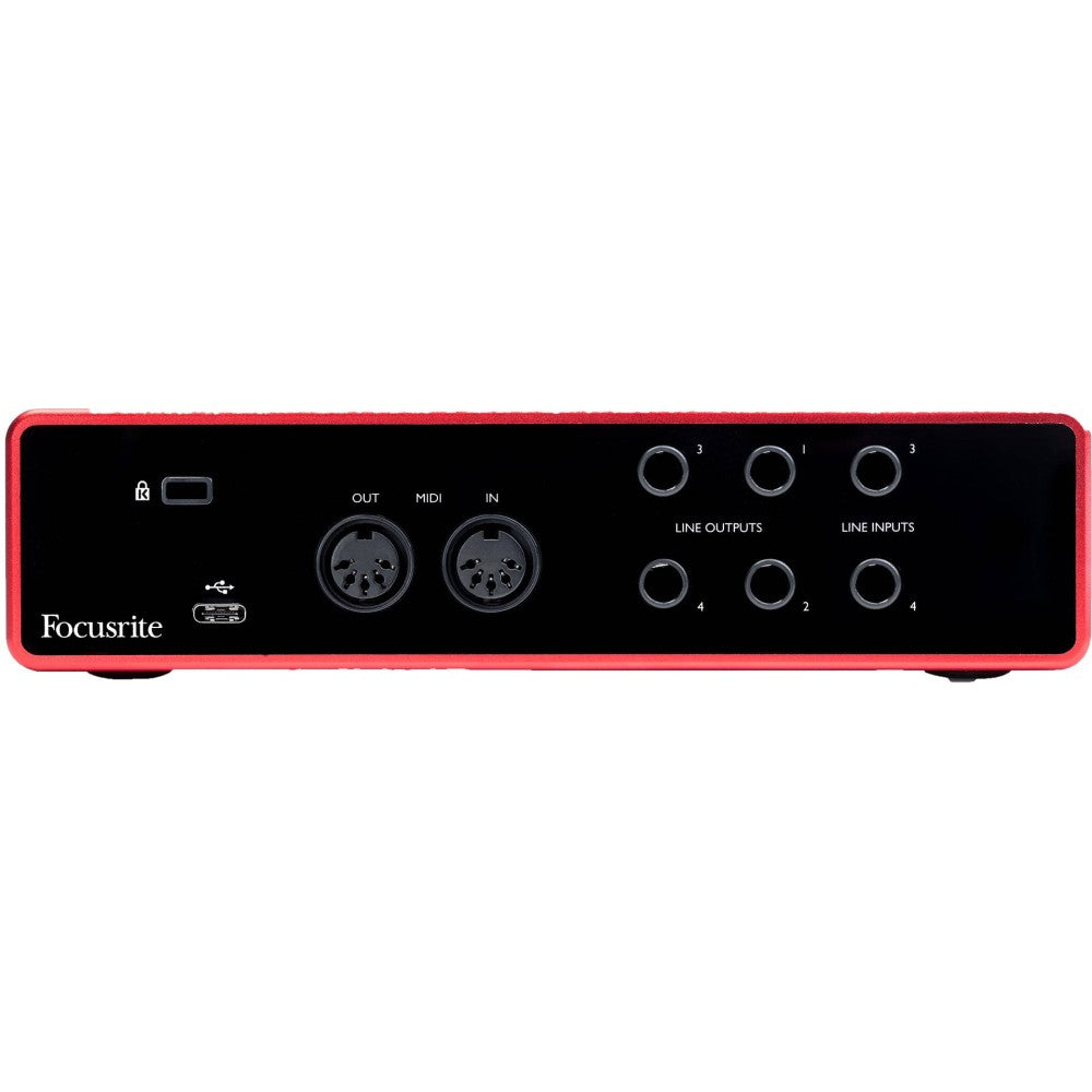 FOCUSRITE SCARLETT 4i4 3RD GEN Interfaccia audio USB C 4-in, 4-out
