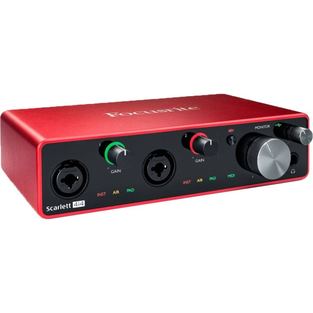 FOCUSRITE SCARLETT 4i4 3RD GEN Interfaccia audio USB C 4-in, 4-out