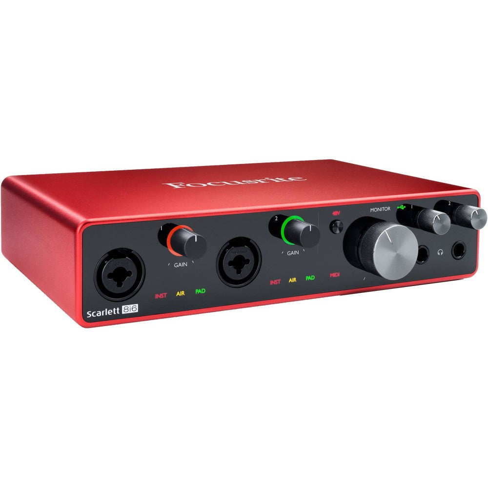 FOCUSRITE SCARLETT 8i6 3RD GEN Interfaccia audio USB C 8-in, 6-out