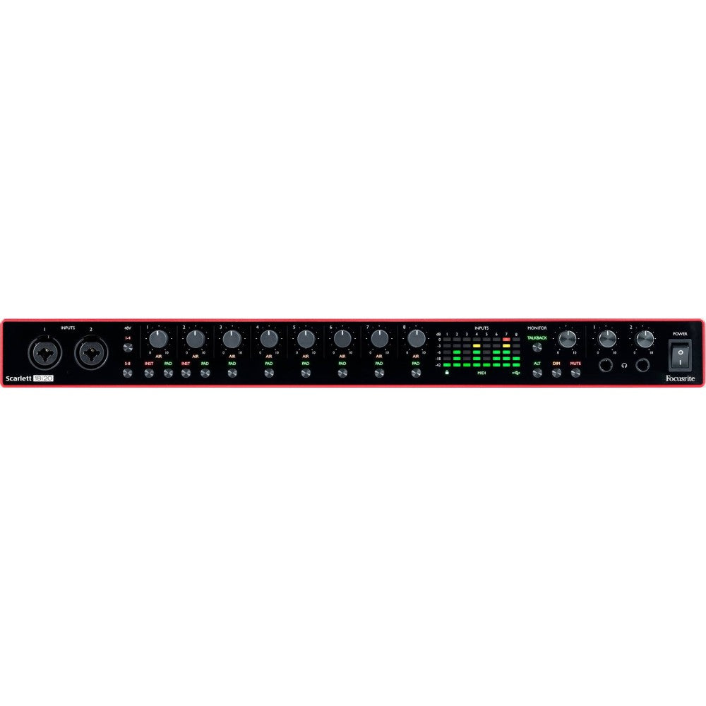 FOCUSRITE SCARLETT 18i20 3RD GEN Interfaccia audio USB C 18-in, 20-out