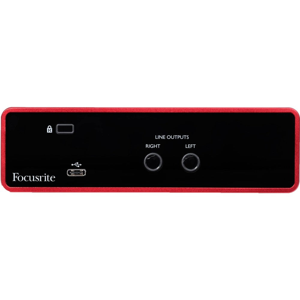FOCUSRITE SCARLETT SOLO 3RD GEN Interfaz de audio USB C de 2 entradas y 2 salidas