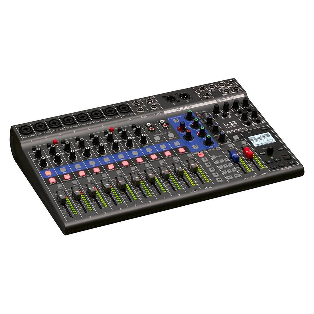 ZOOM LIVETRAK L-12 Mezclador digital de 12 canales