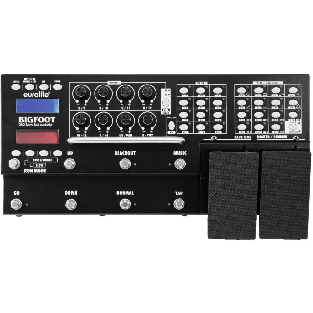 EUROLITE DMX MOVE BIGFOOT FOOT CONTROLLER 192 Pedaliera DMX