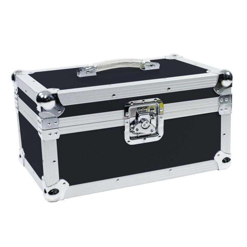 ROADINGER Flight Case para 12 Micrófonos Negra