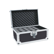 ROADINGER Flight Case per 12 Microfoni Nera