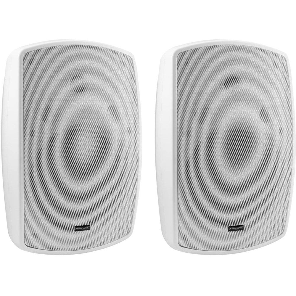 OMNITRONIC OD-8T W Coppia di diffusori a parete weatherproof