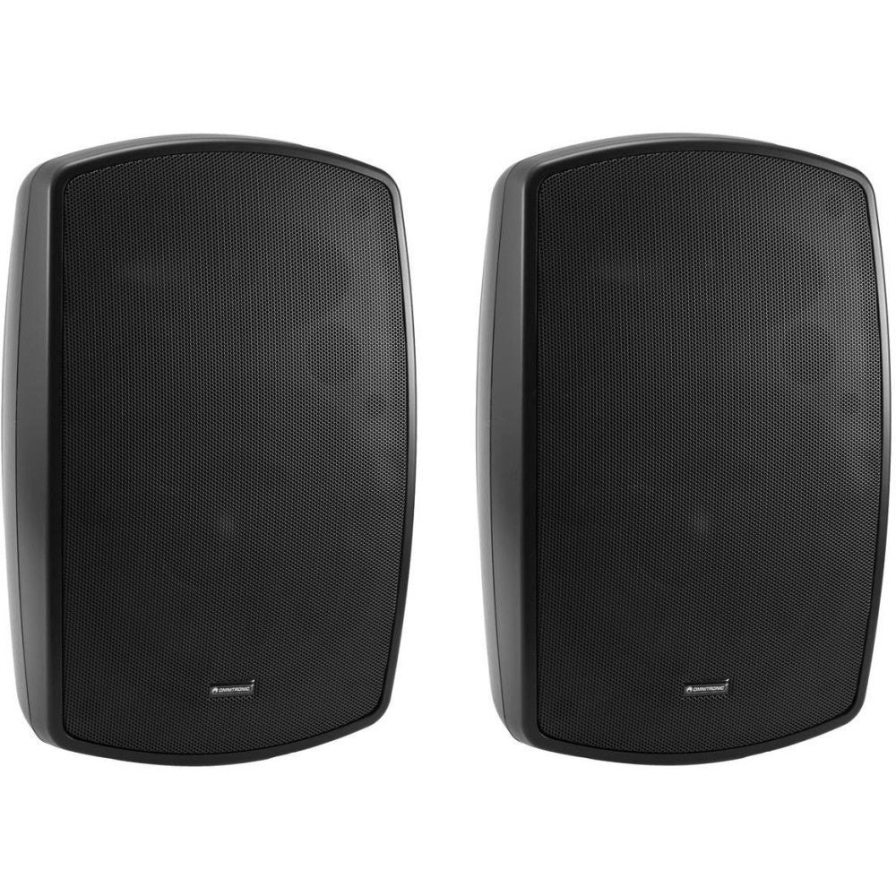 OMNITRONIC OD-8T BK Coppia di diffusori a parete weatherproof