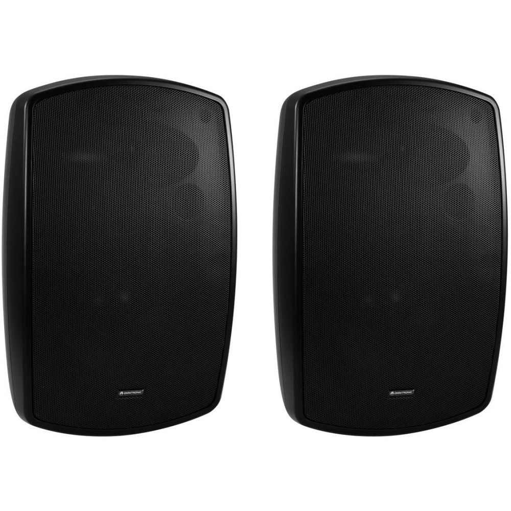 OMNITRONIC OD-8 BK Coppia di diffusori a parete weatherproof