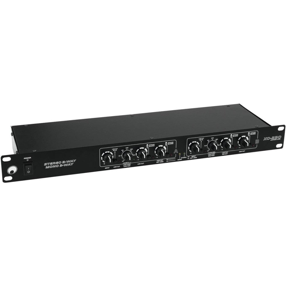 OMNITRONIC XO-230 Crossover activo