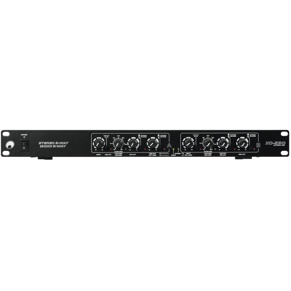 OMNITRONIC XO-230 Crossover attivo