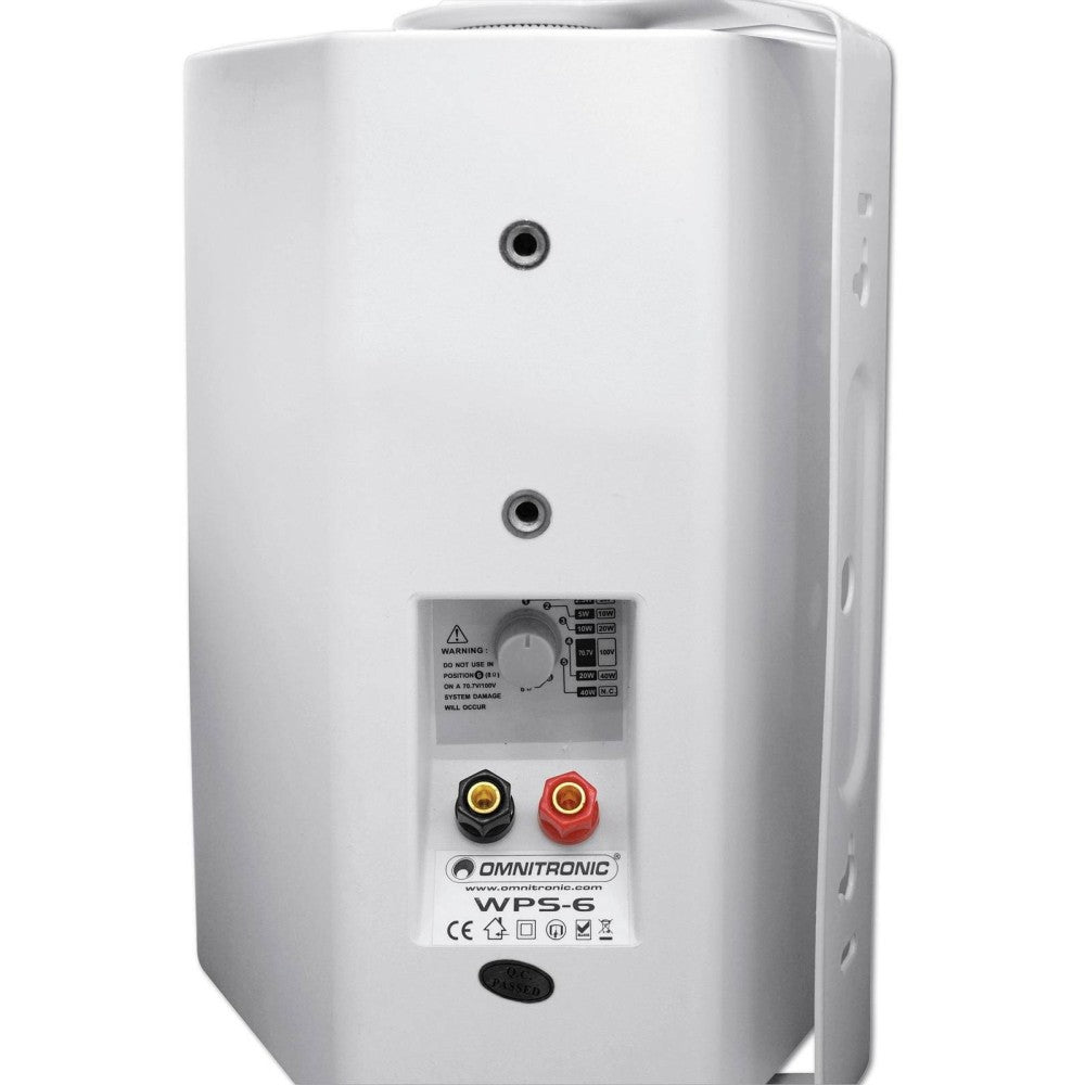 OMNITRONIC WPS-6W PA Diffusore da parete