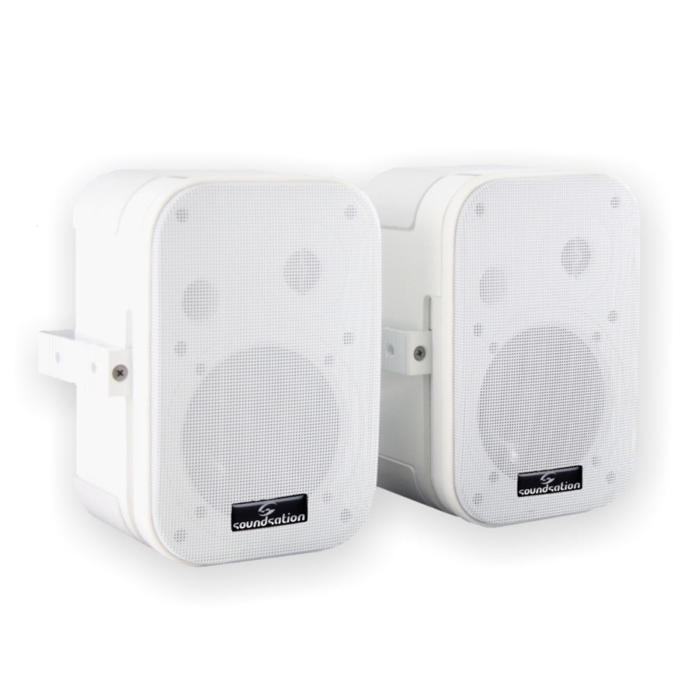 COPPIA DIFFUSORI SOUNDSATION SPWM-05V-WH 100 VOLT BIANCHE