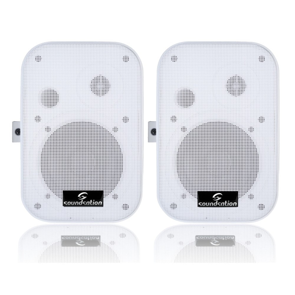PAR DE ALTAVOCES SOUNDSATION SPWM-05V-WH 100 VOLTIOS BLANCOS