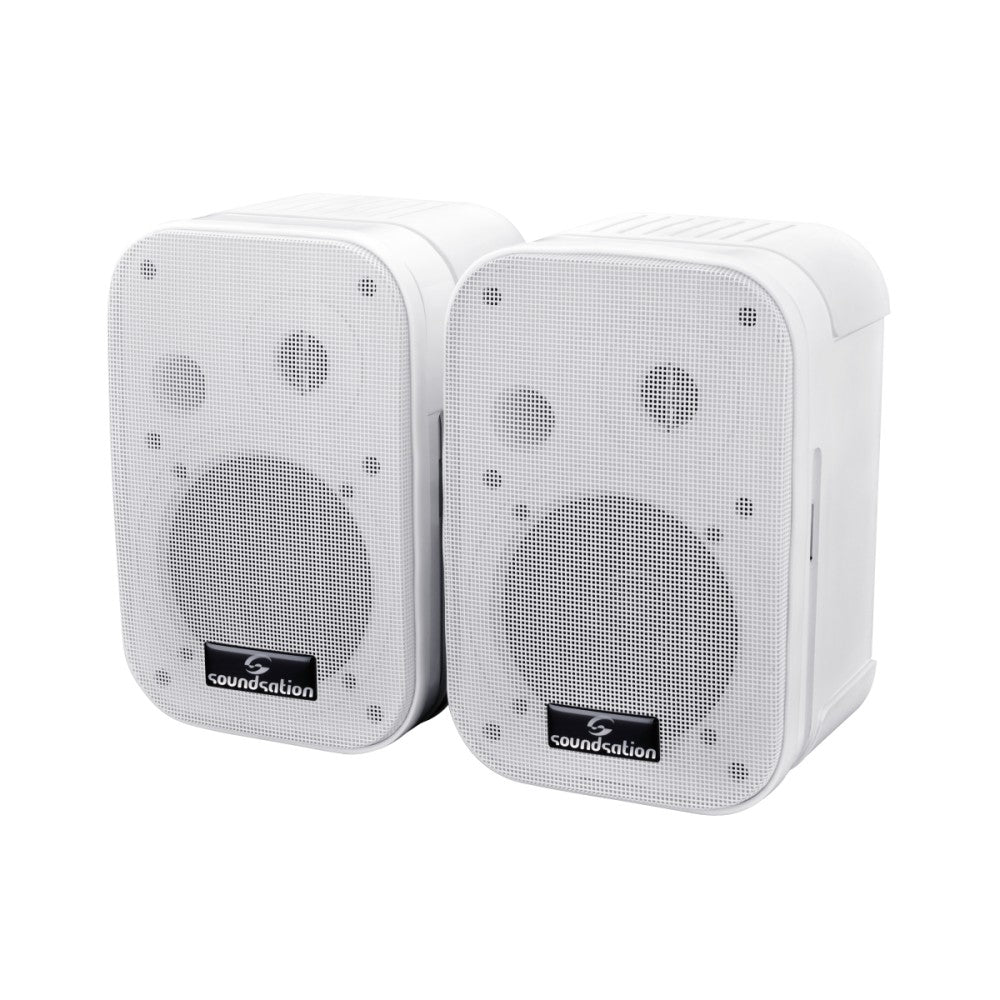 PAR DE ALTAVOCES SOUNDSATION SPWM-05V-WH 100 VOLTIOS BLANCOS
