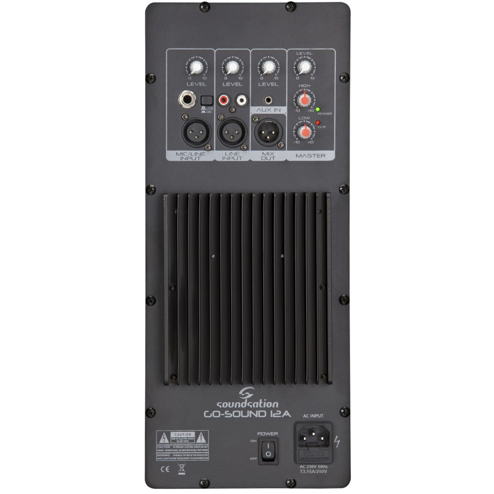 SOUNDSATION GO-SOUND 12A 880W ALTAVOZ ACTIVO DE 2 VÍAS