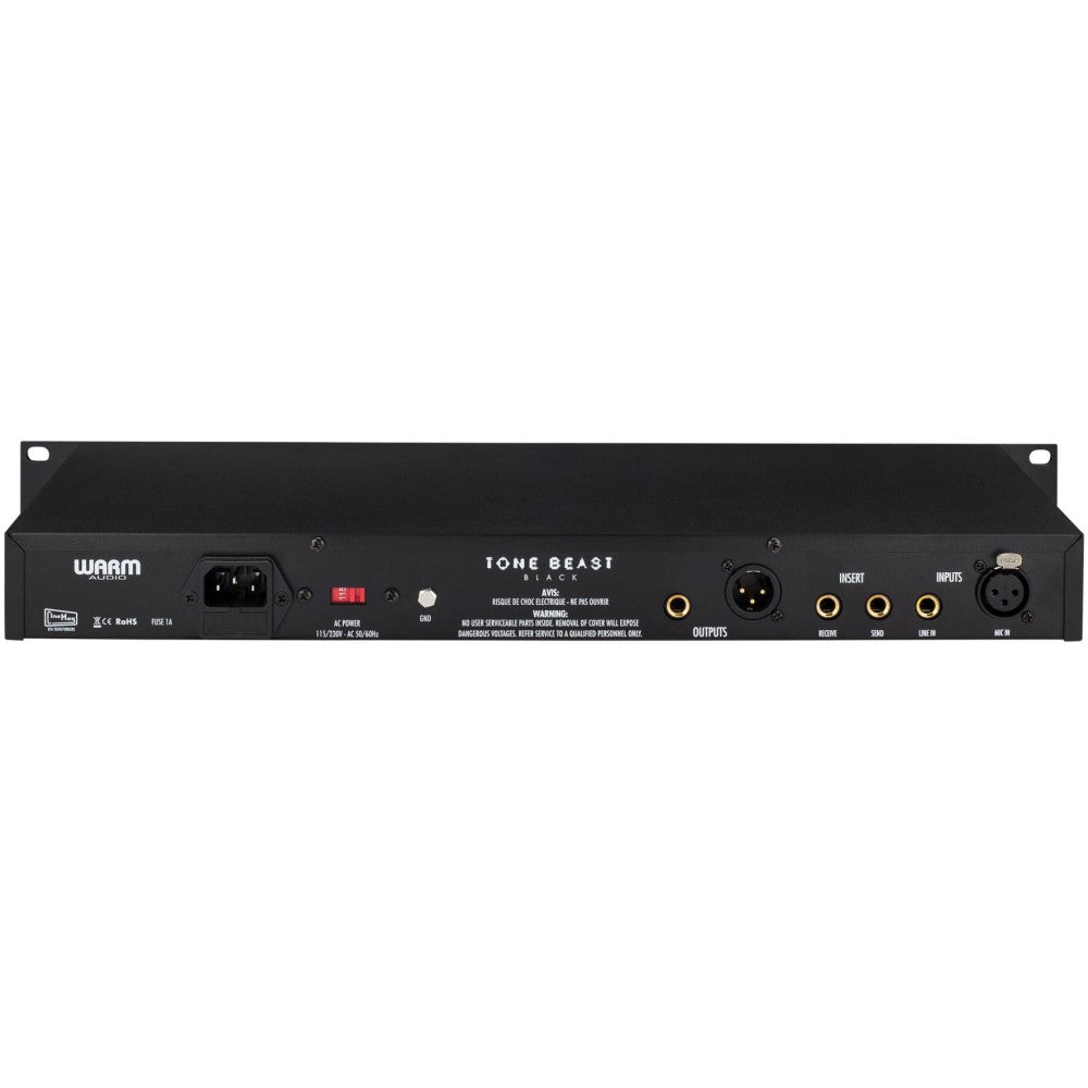 WARM AUDIO TB12 TONE BEAST BLACK Preamplificatore Microfonico