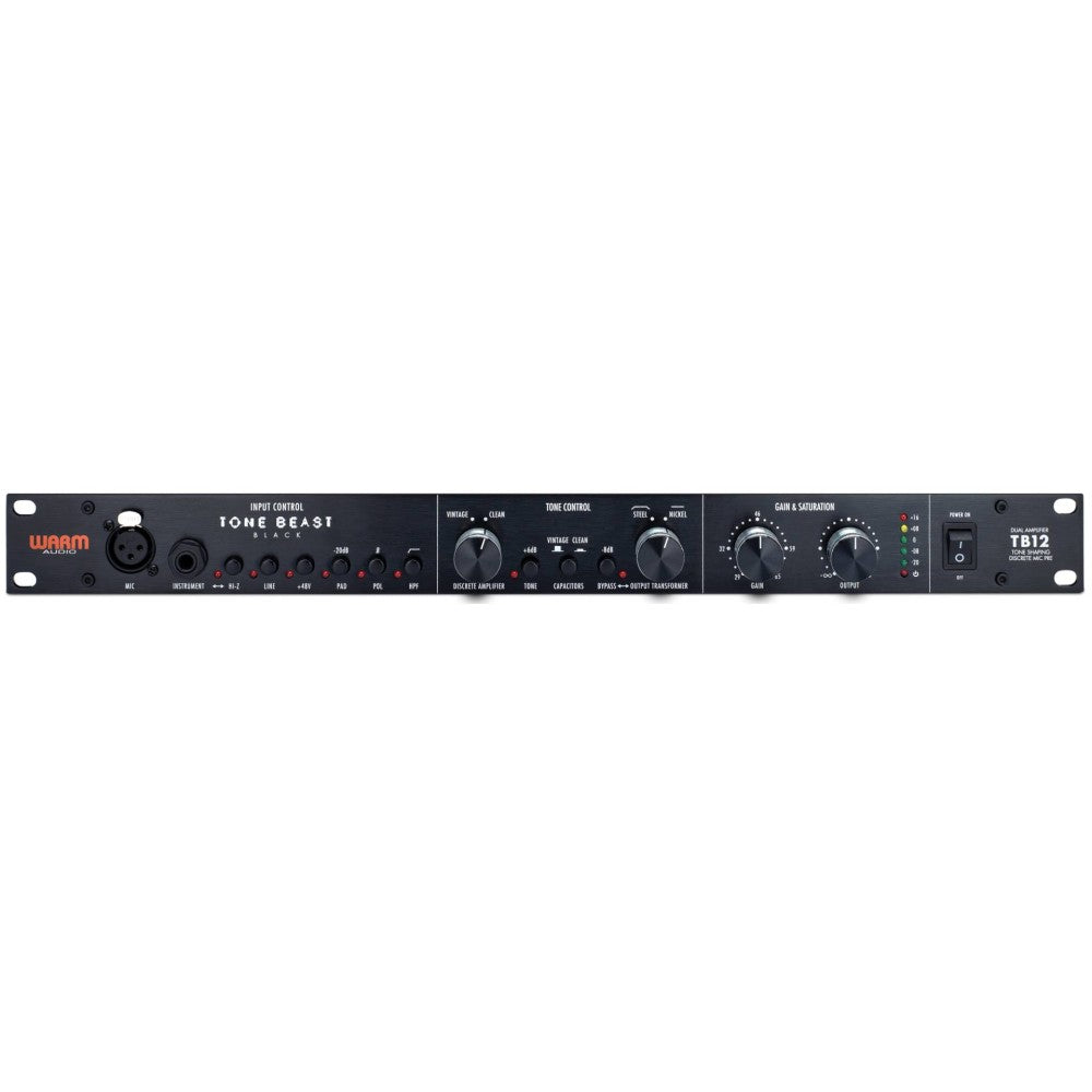 WARM AUDIO TB12 TONE BEAST BLACK Preamplificatore Microfonico